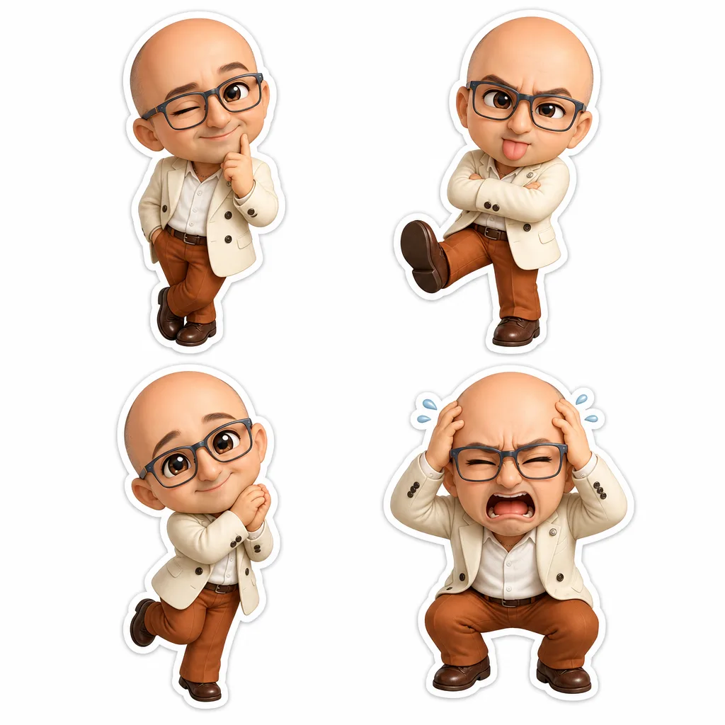 Image to Image Generator · Emoji · Chibi 3D Emoji Stickers
