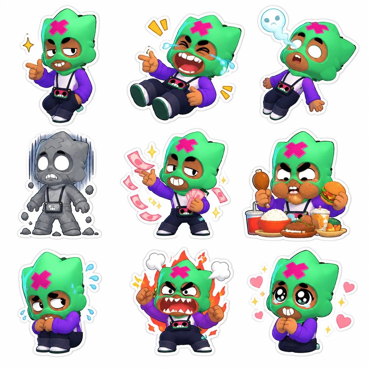 Image to Image Generator · Sticker · Emoji Collection: Set 1