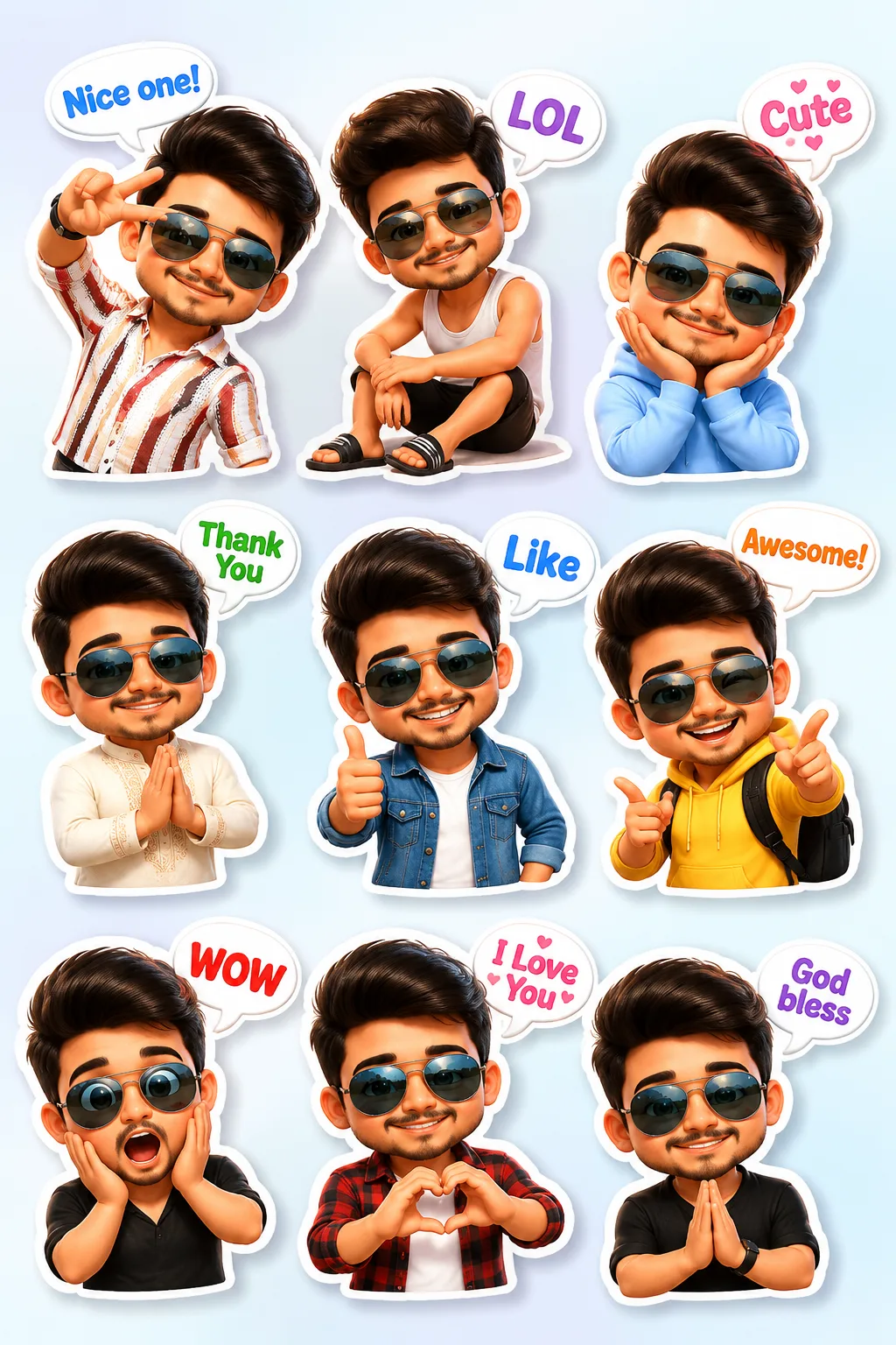Image to Image Generator · Emoji · Chibi 3D Emoji Word 3