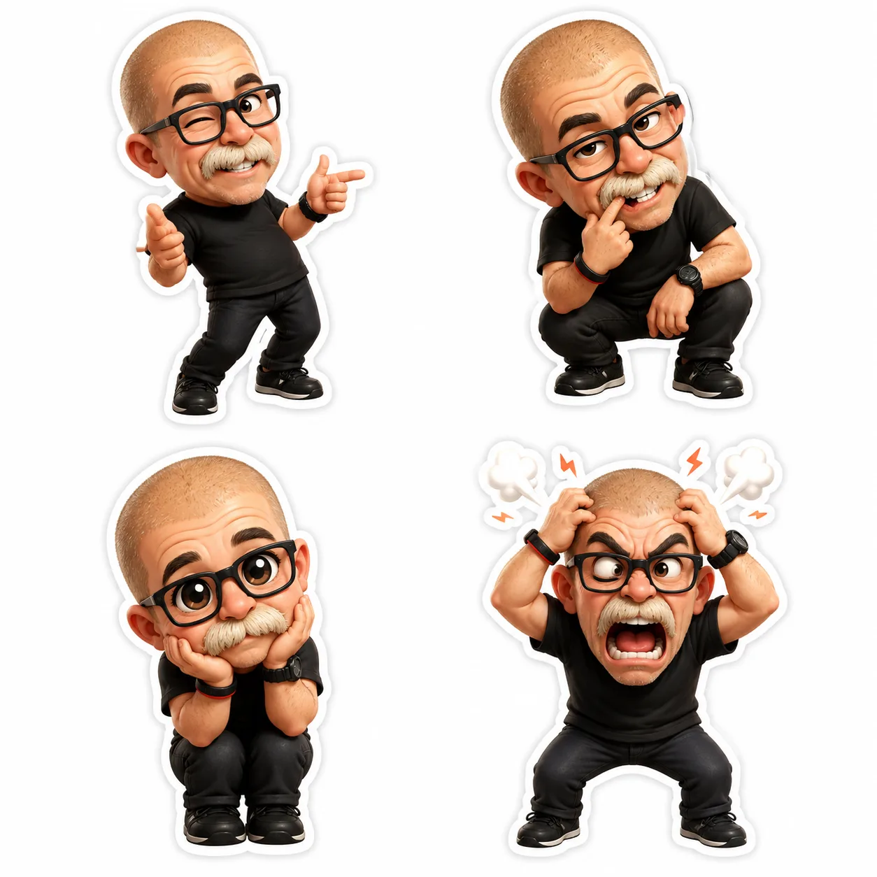 Image to Image Generator · Emoji · Chibi 3D Emoji Stickers