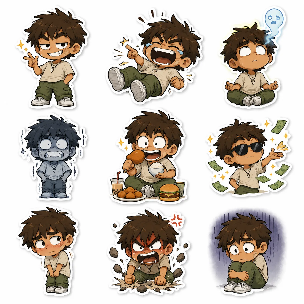 Image to Image Generator · Sticker · Emoji Collection: Set 1
