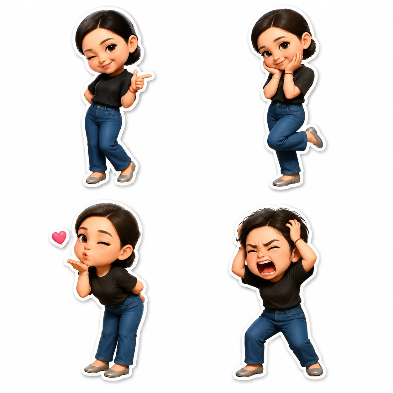 Image to Image Generator · Emoji · Chibi 3D Emoji Stickers