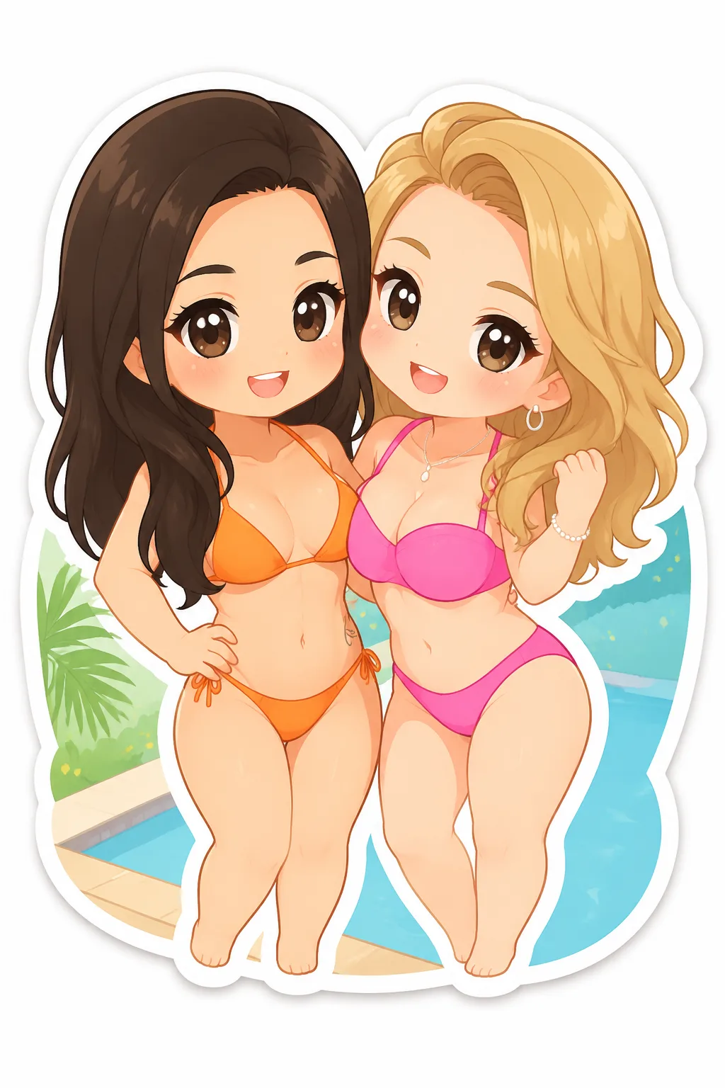 Image to Image Generator · Chibi · Chibi Handdrawn Sticker
