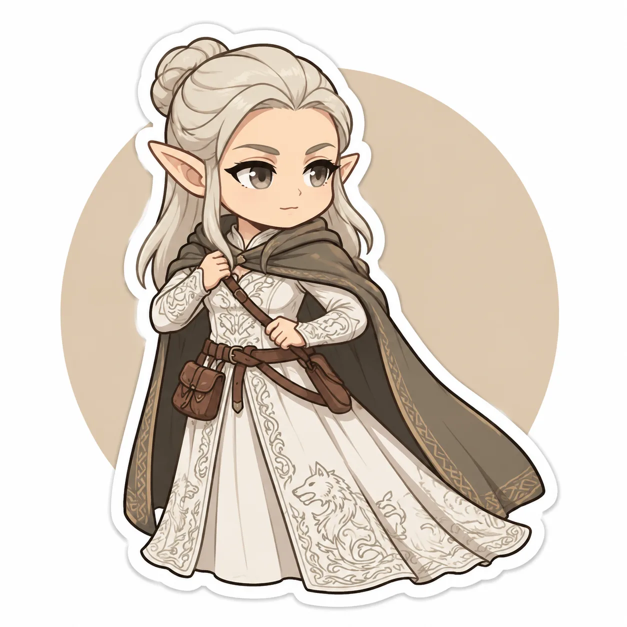 Image to Image Generator · Sticker · Chibi Flat Sticker