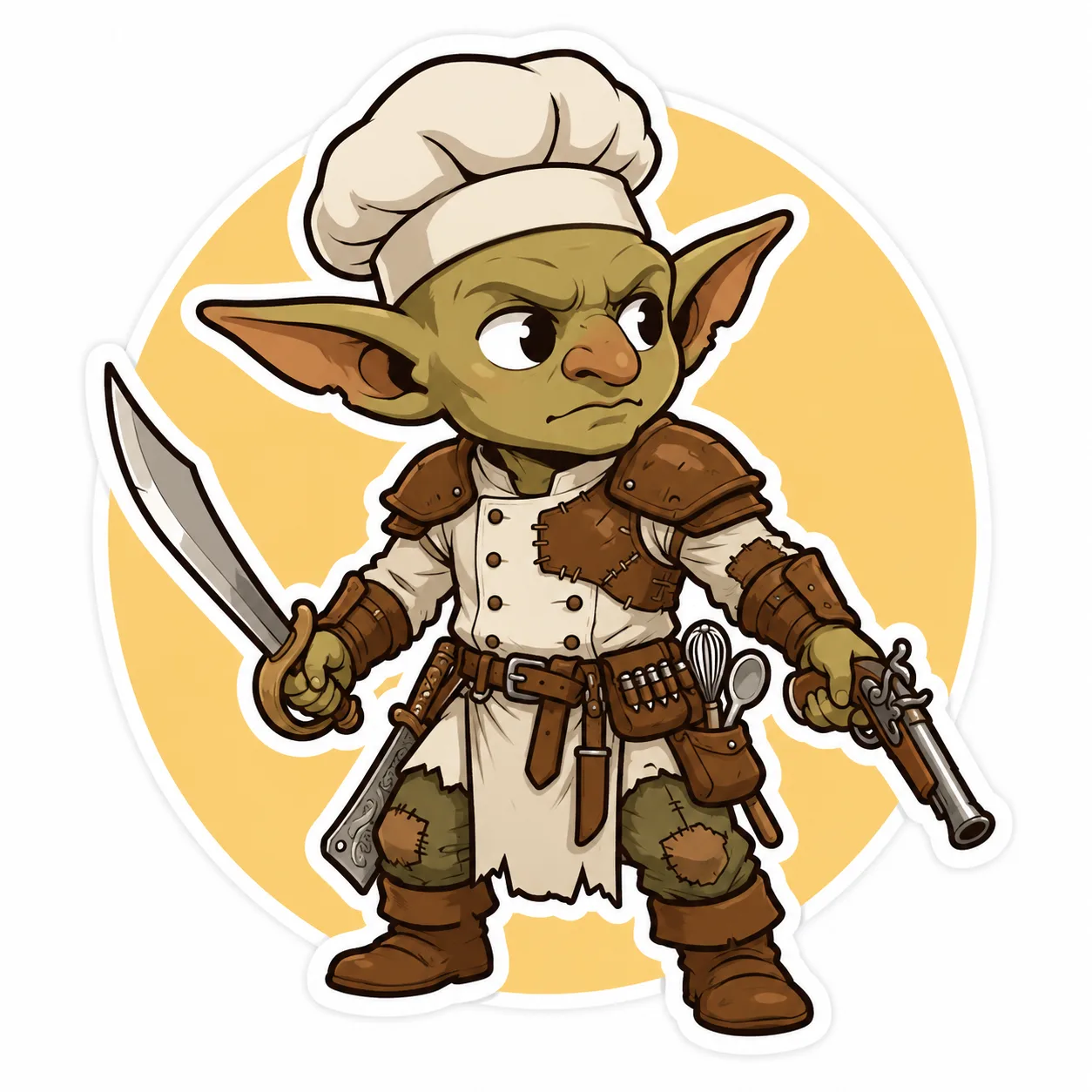 Image to Image Generator · Sticker · Chibi Flat Sticker