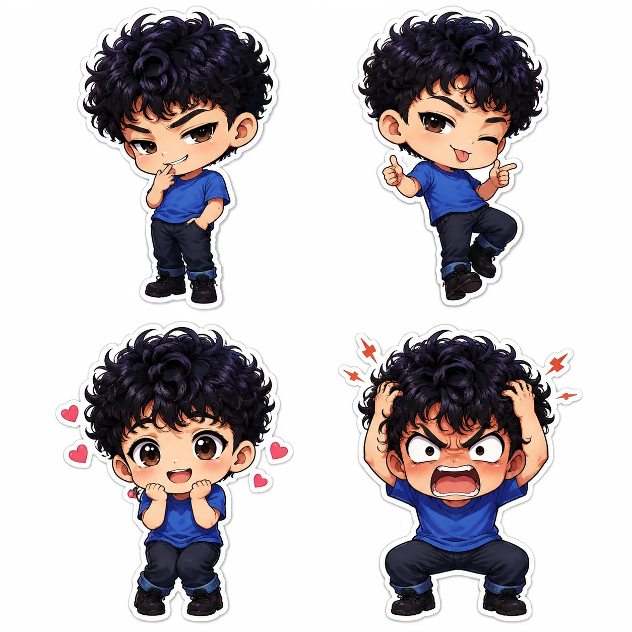Générateur Image à Image · Emoji · Autocollants Emoji Chibi