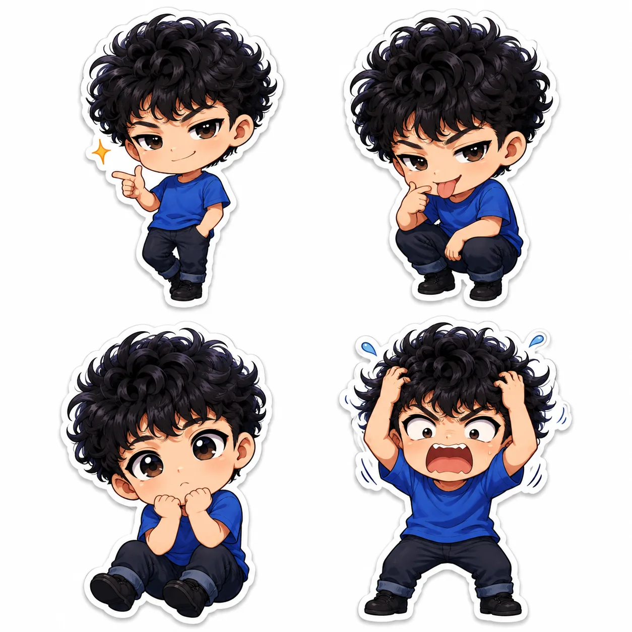 Générateur Image à Image · Emoji · Autocollants Emoji Chibi