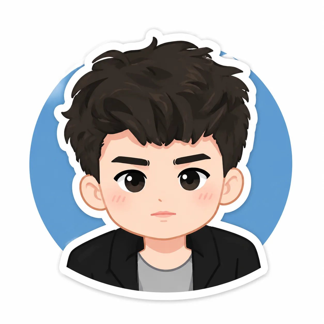 Image to Image Generator · Sticker · Chibi Flat Sticker