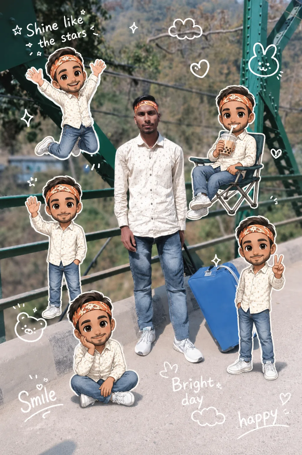 Image to Image Generator · Sticker · Chibi Clone Photo Stickers