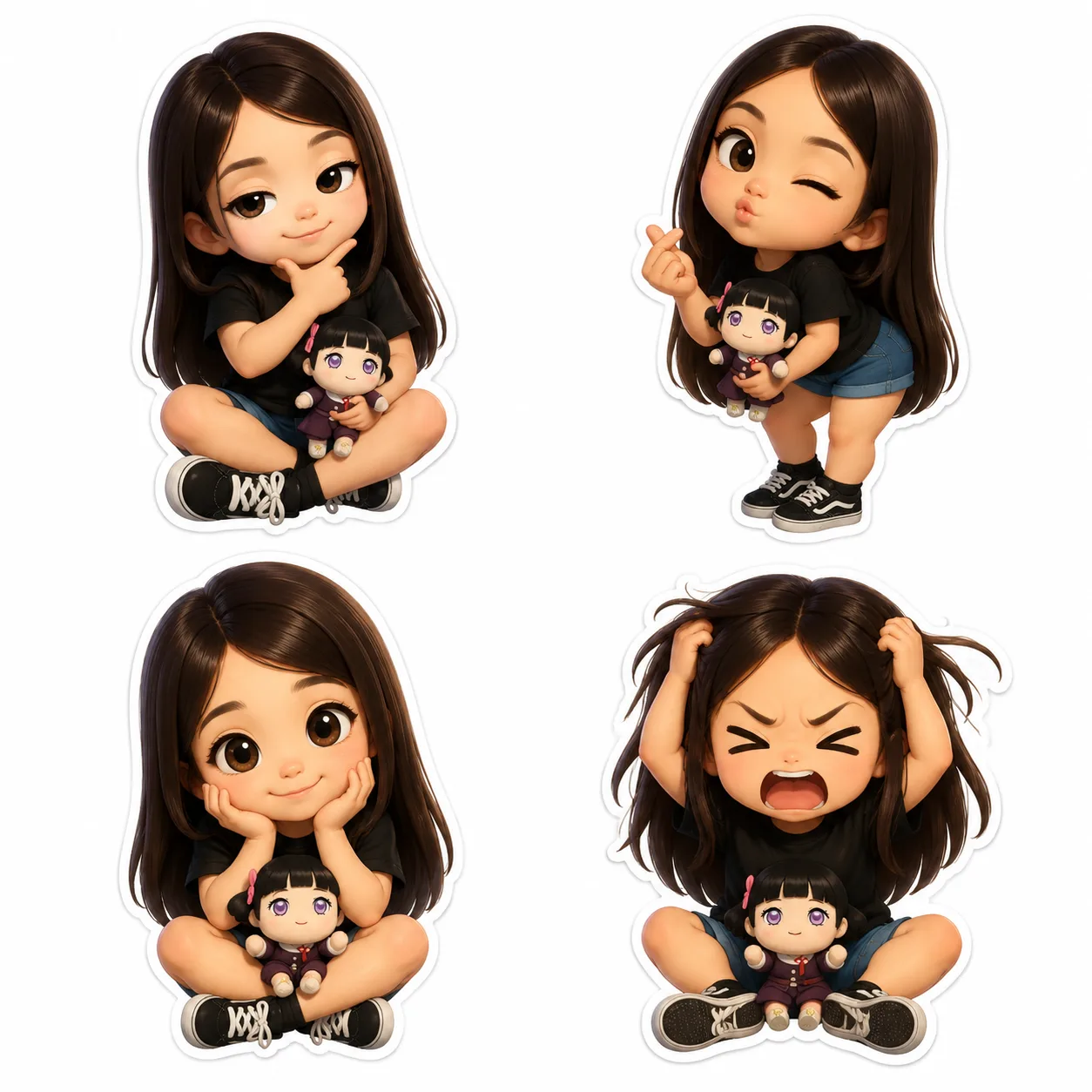 Image to Image Generator · Emoji · Chibi 3D Emoji Stickers