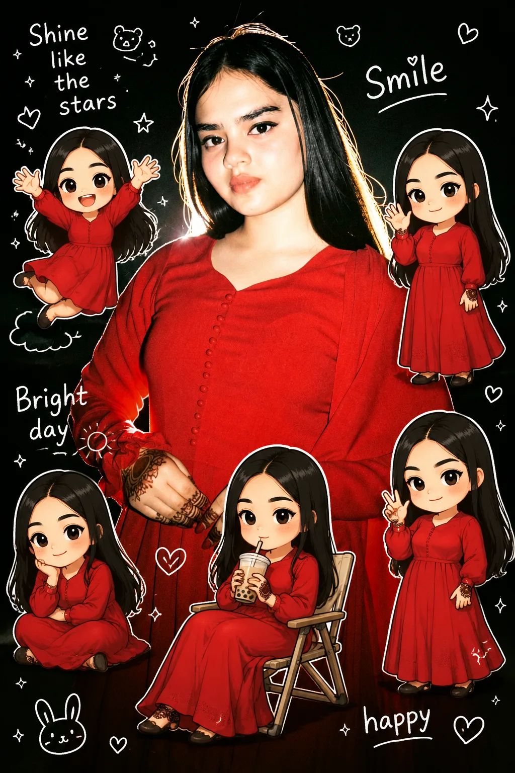 Image to Image Generator · Sticker · Chibi Clone Photo Stickers