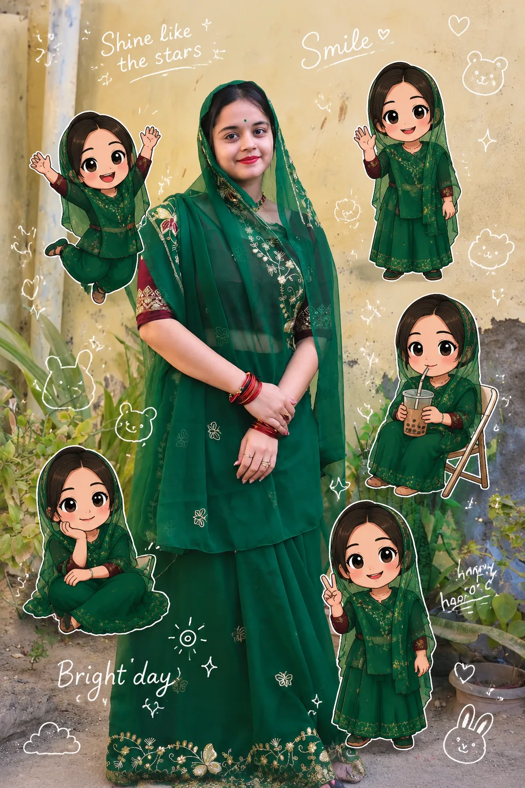 Image to Image Generator · Sticker · Chibi Clone Photo Stickers