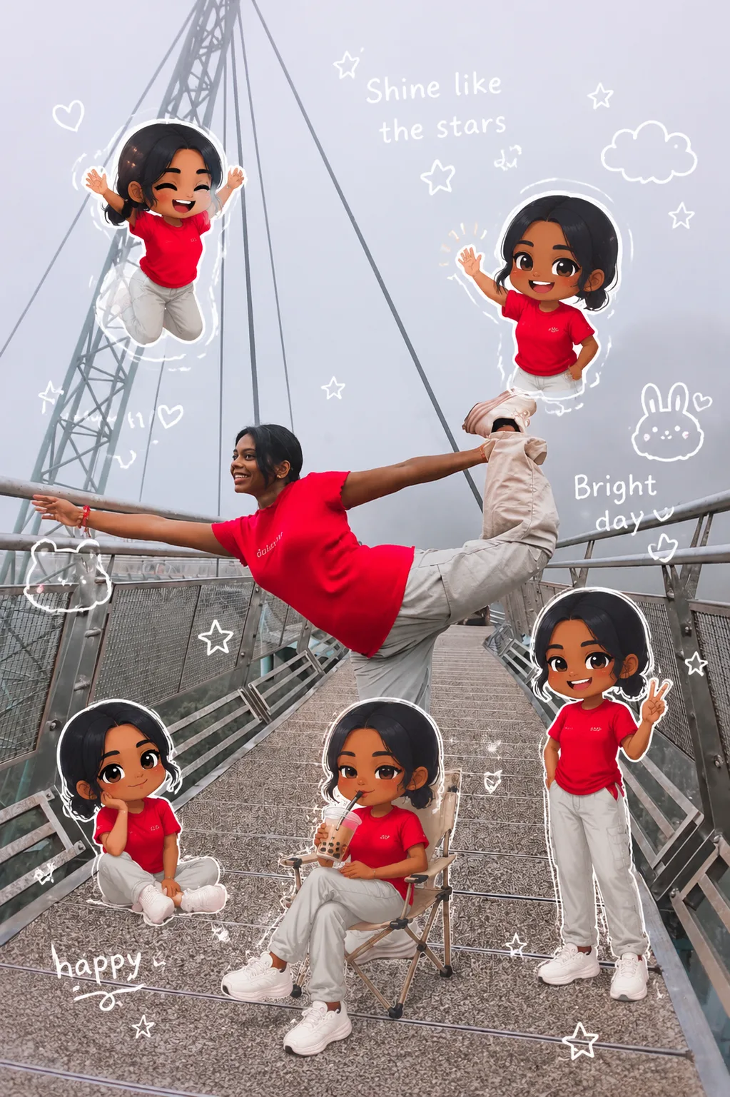 Image to Image Generator · Sticker · Chibi Clone Photo Stickers