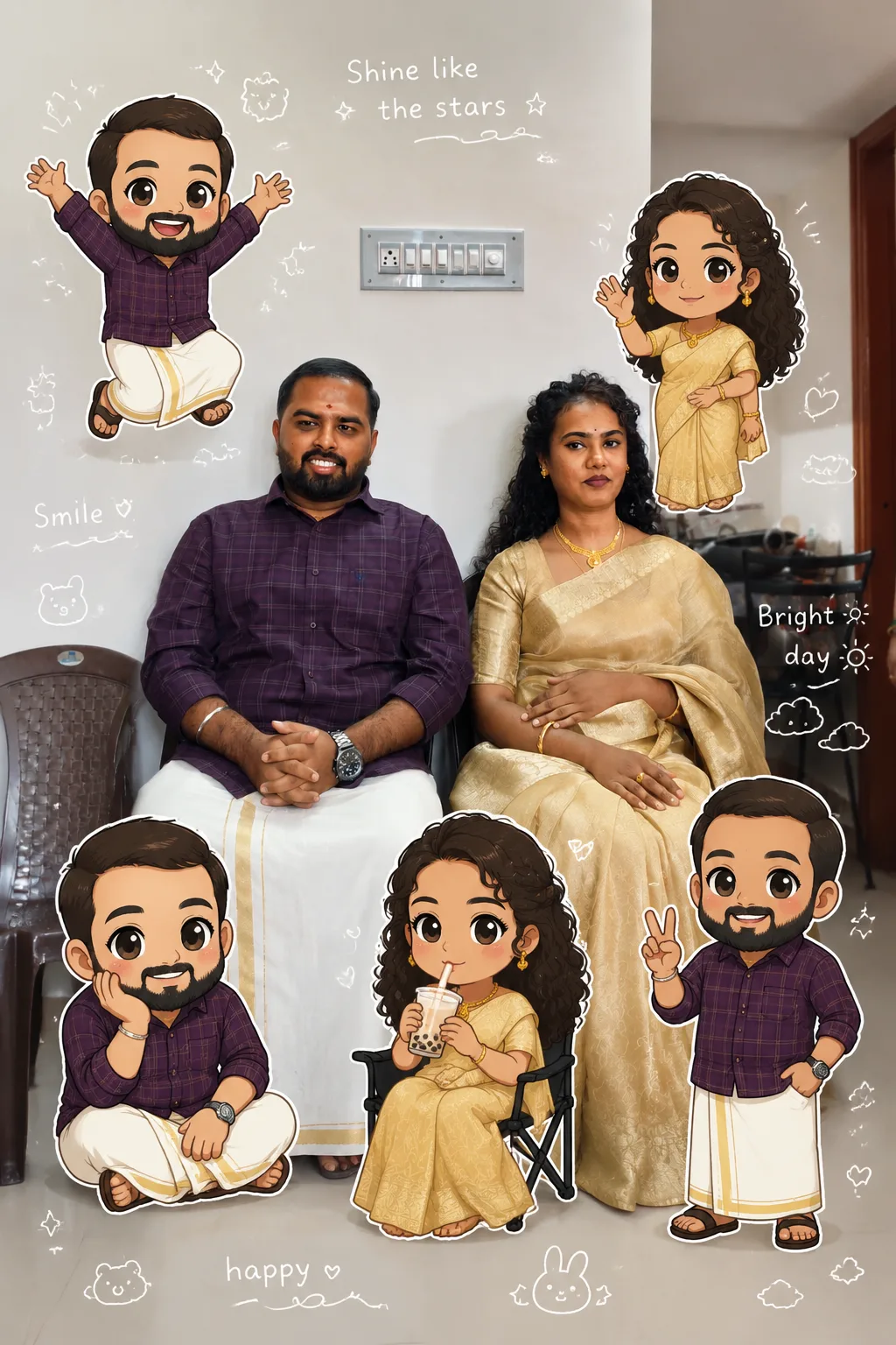 Image to Image Generator · Sticker · Chibi Clone Photo Stickers