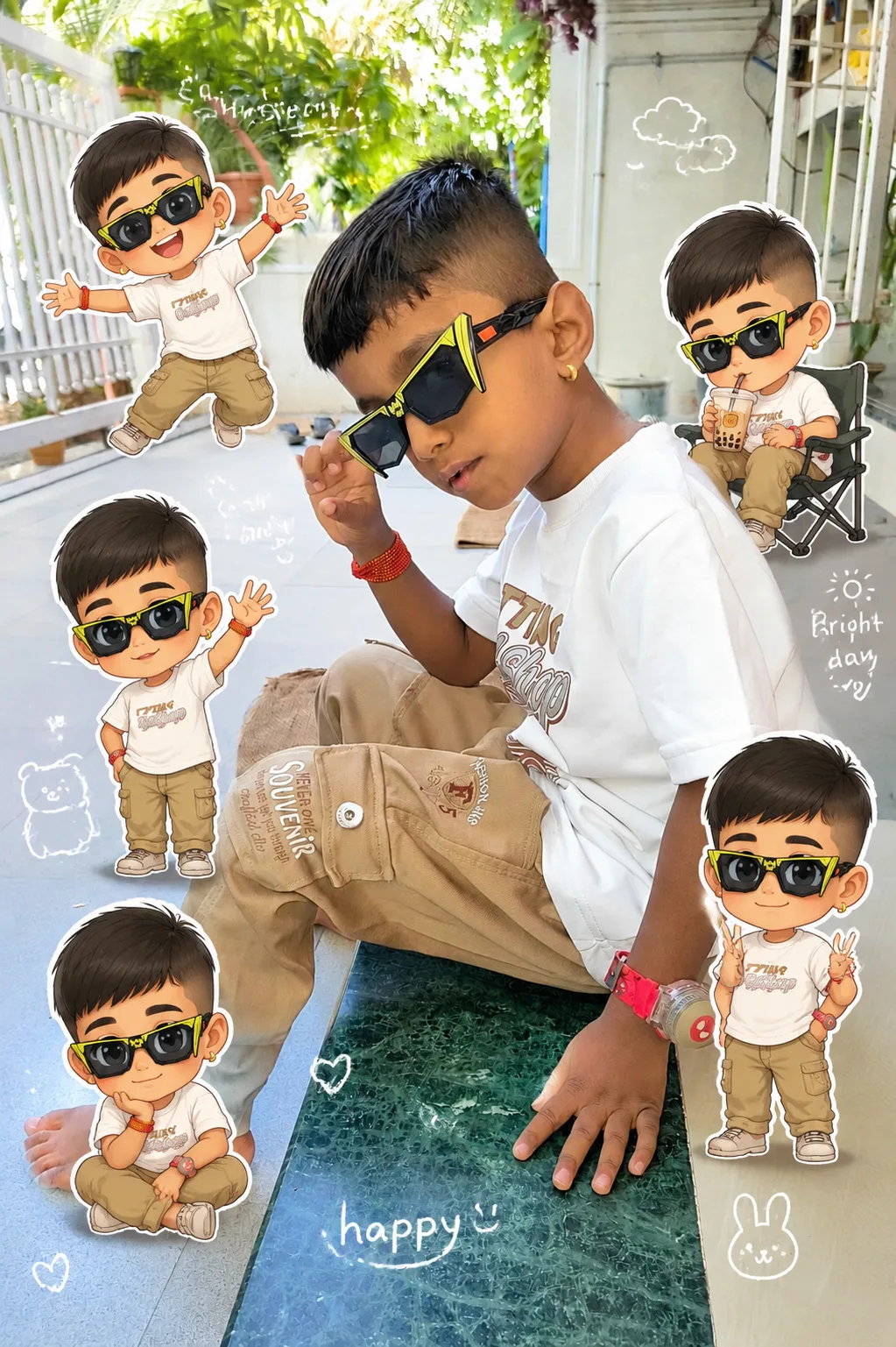 Image to Image Generator · Sticker · Chibi Clone Photo Stickers