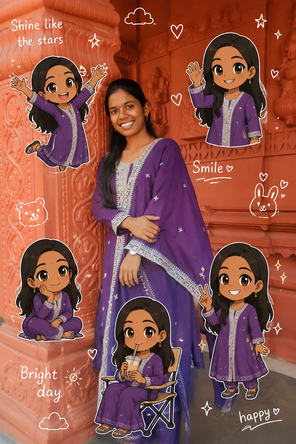 Image to Image Generator · Sticker · Chibi Clone Photo Stickers