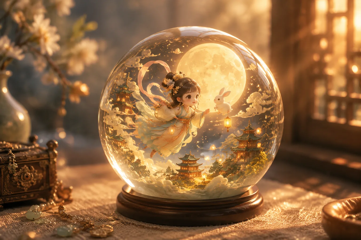 crystal_ball_story_scene creation