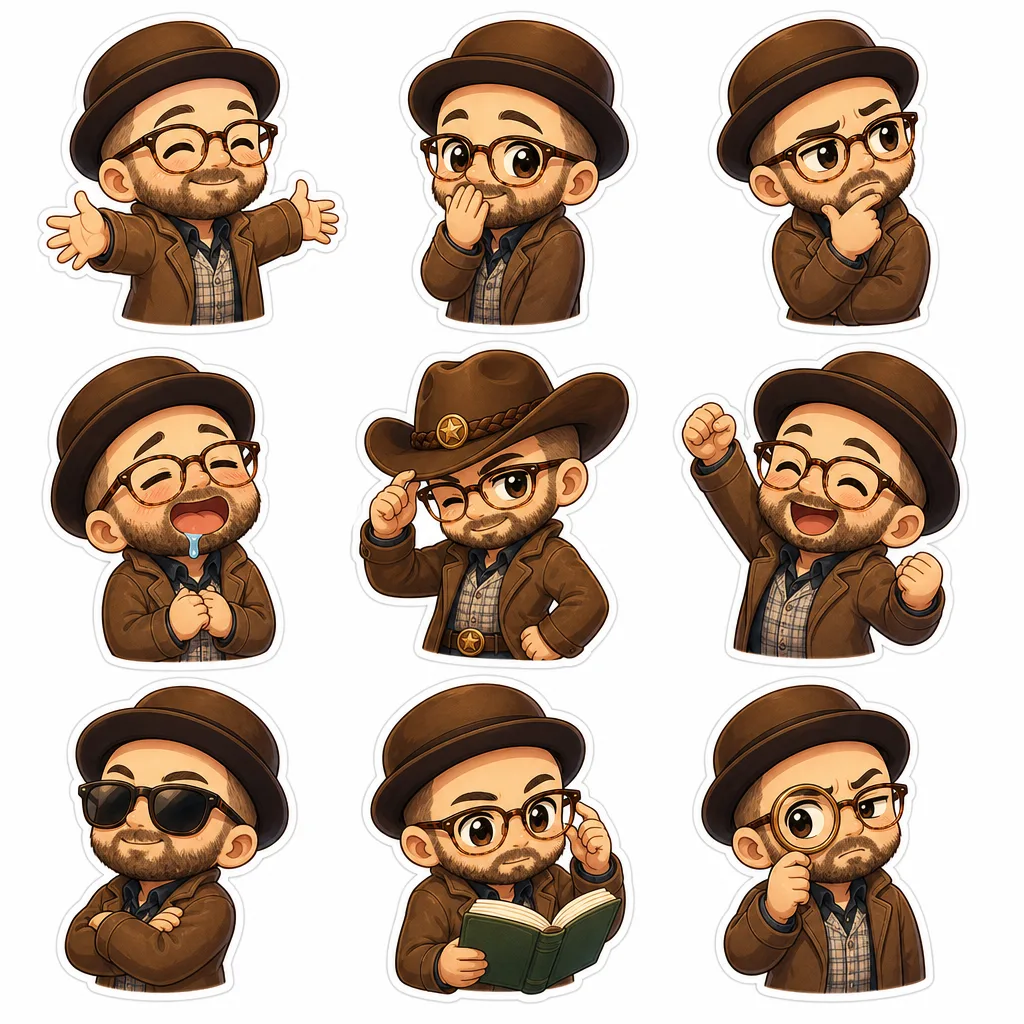 Image to Image Generator · Sticker · Emoji Collection: Set 5