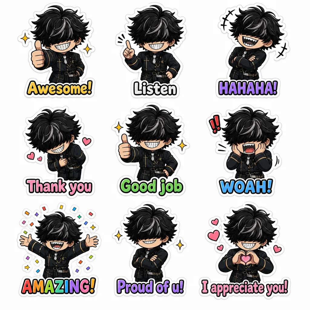 Image to Image Generator · Emoji · Emoji+Word Collection: Set 1