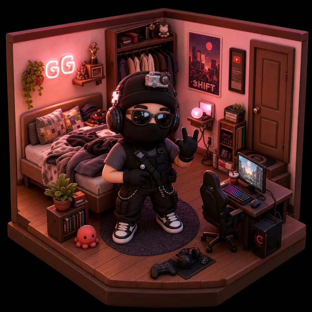 Image to Image Generator · Chibi · Chibi 3D Miniature Diorama