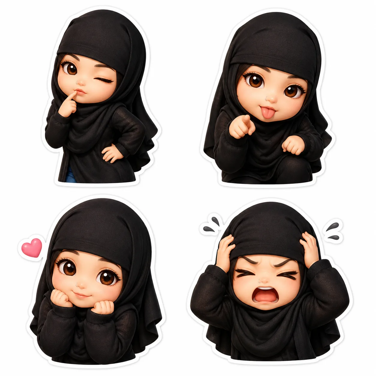 Image to Image Generator · Emoji · Chibi 3D Emoji Stickers