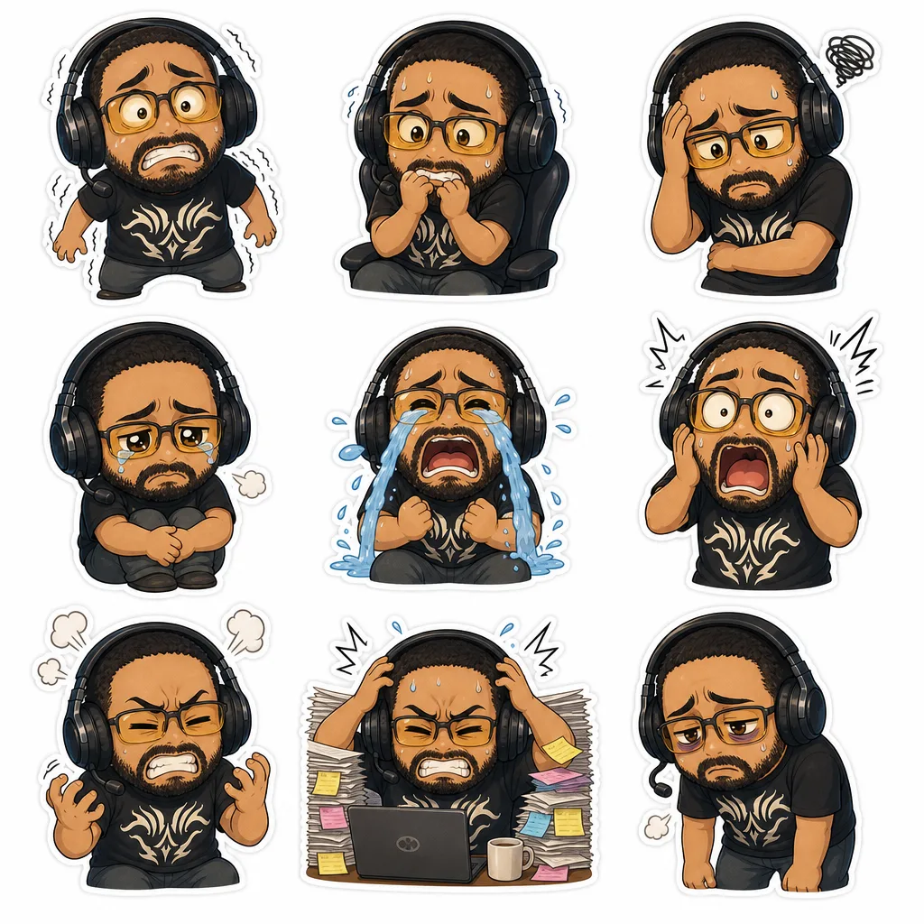 Image to Image Generator · Sticker · Emoji Collection: Set 10
