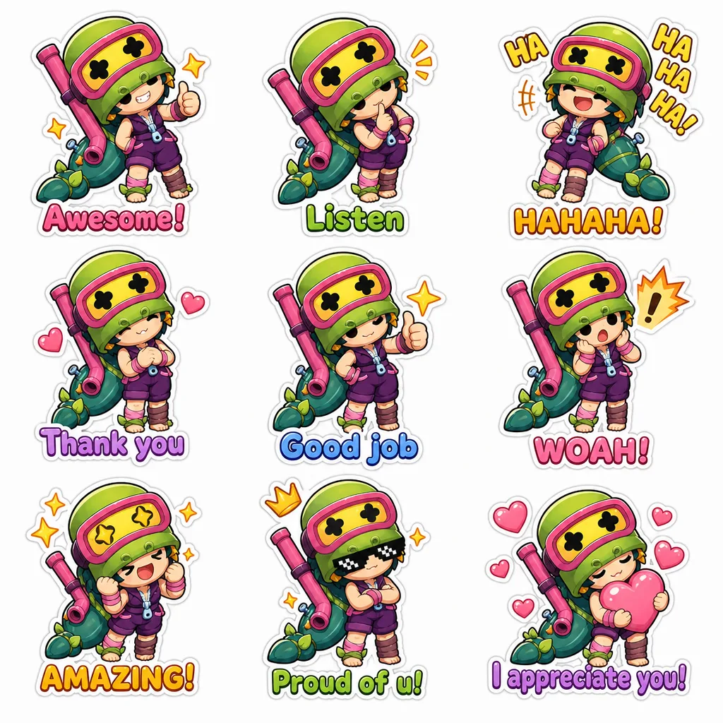 Image to Image Generator · Emoji · Emoji+Word Collection: Set 1