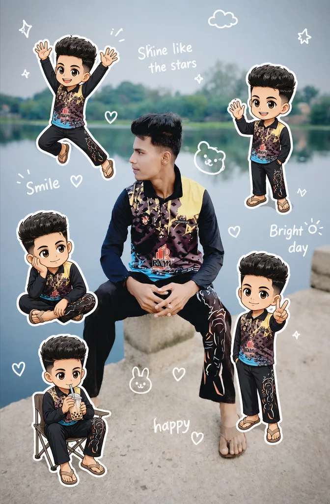 Image to Image Generator · Sticker · Chibi Clone Photo Stickers