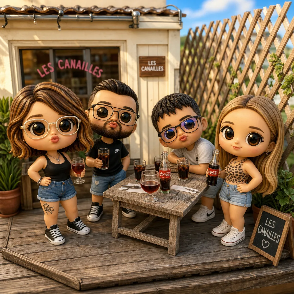 Image to Image Generator · Chibi · Chibi 3D Miniature Diorama