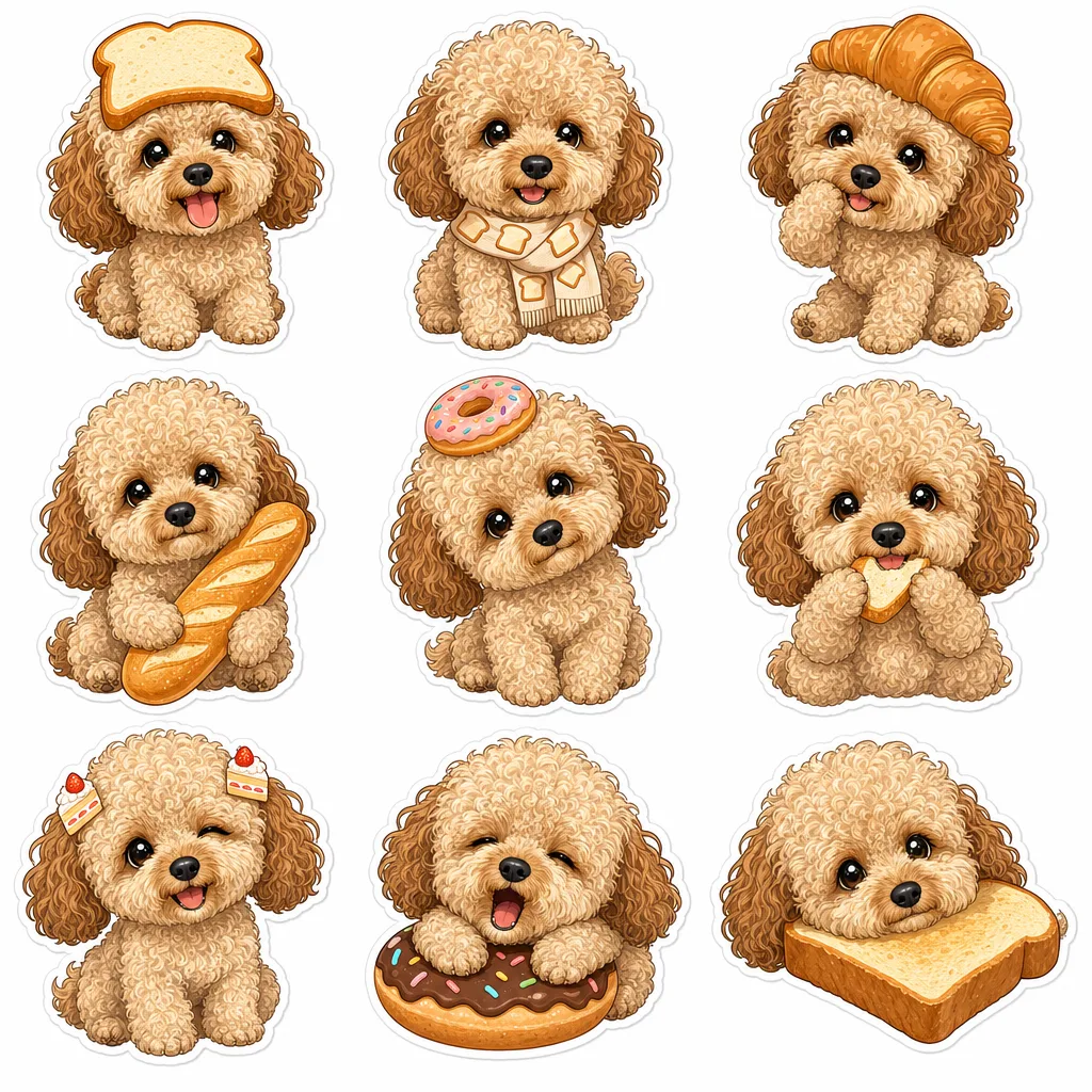 Pet Portrait Generator · Pet Sticker · Pet Sticker Bakery