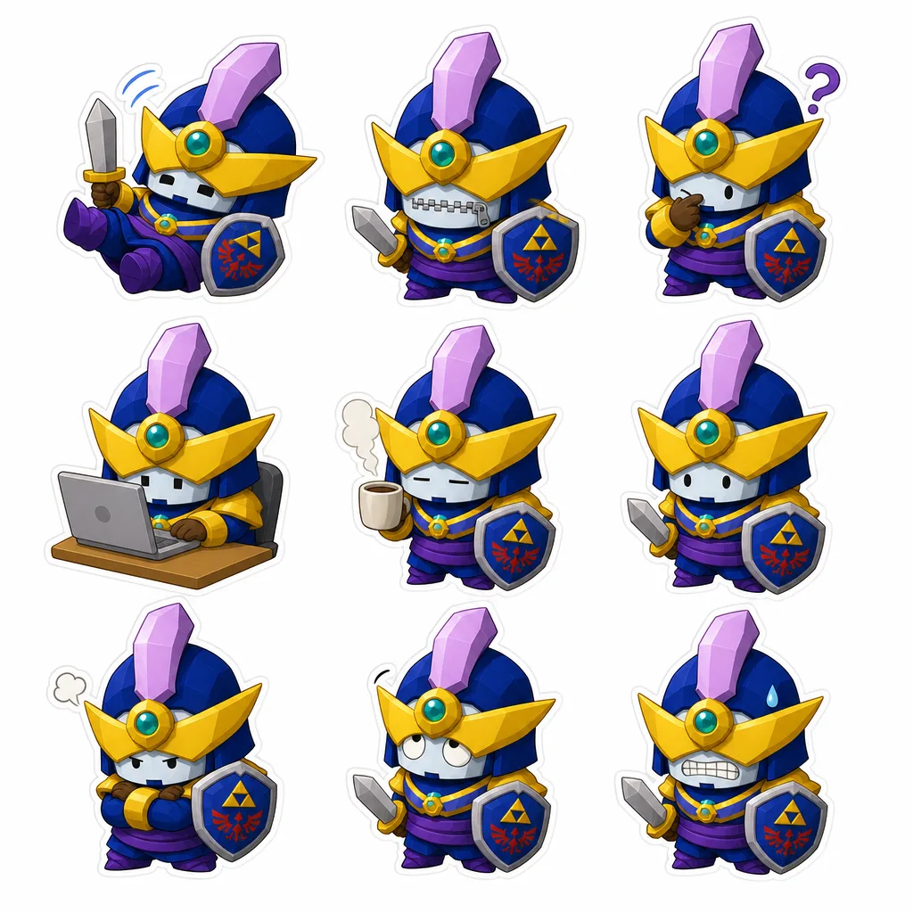 Image to Image Generator · Sticker · Emoji Collection: Set 6