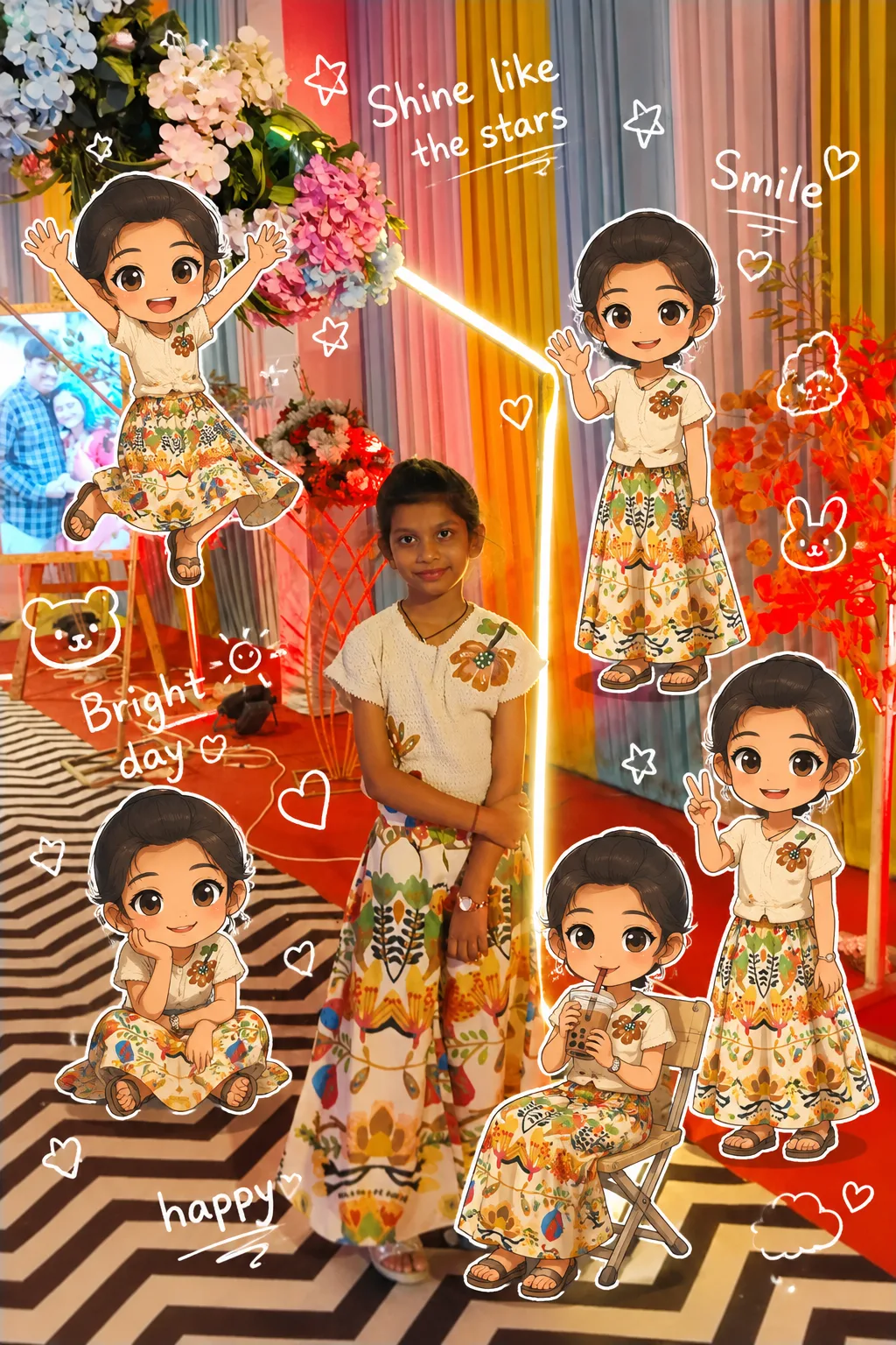Image to Image Generator · Sticker · Chibi Clone Photo Stickers