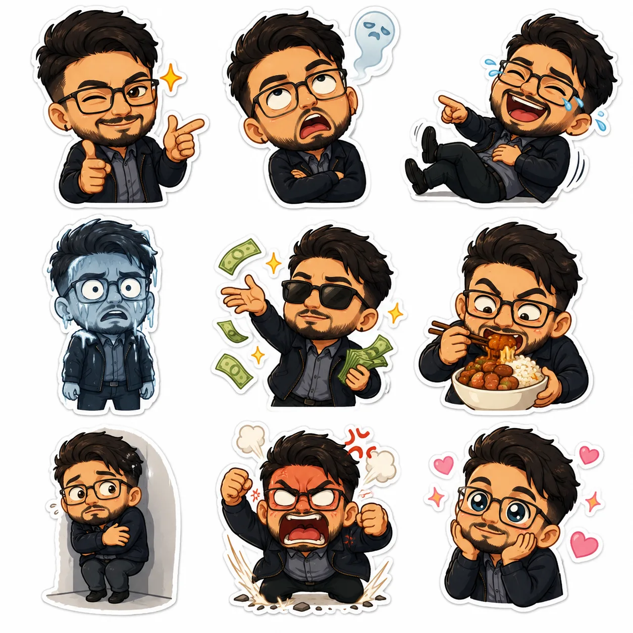 Image to Image Generator · Sticker · Emoji Collection: Set 1