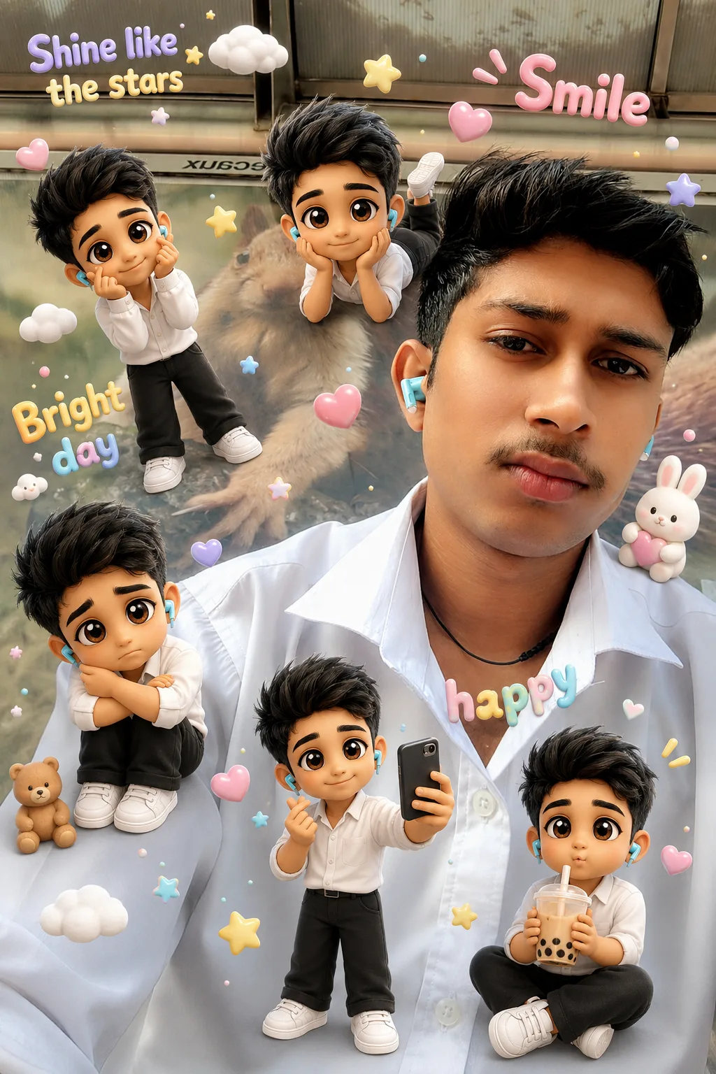 Image to Image Generator · 3D · Chibi Clone Photo 3D