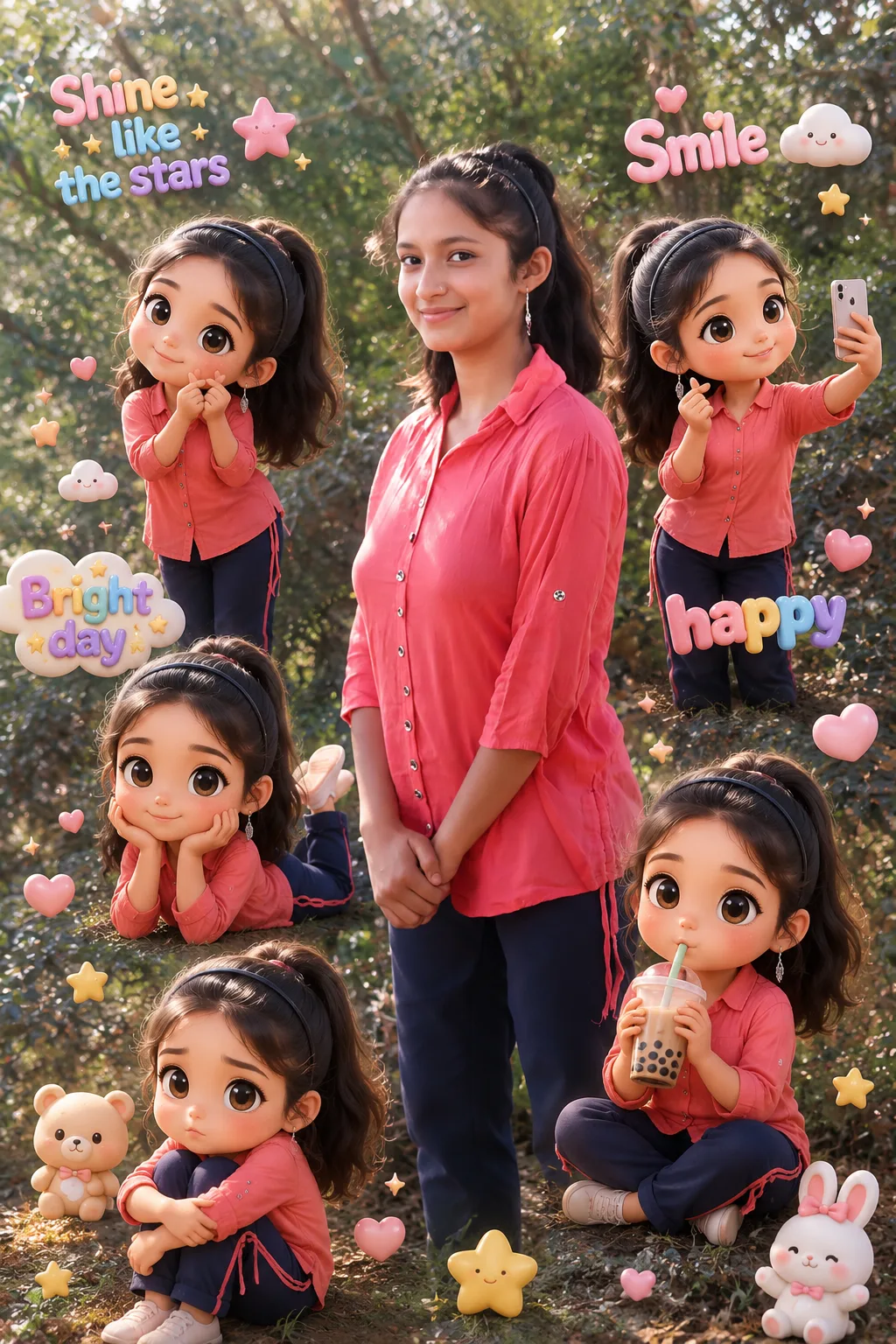 Image to Image Generator · 3D · Chibi Clone Photo 3D