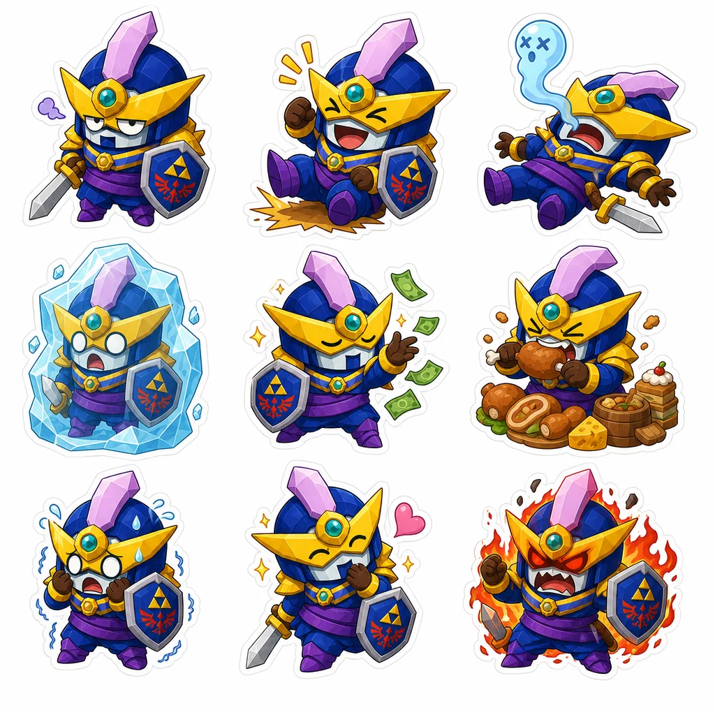 Image to Image Generator · Sticker · Emoji Collection: Set 1