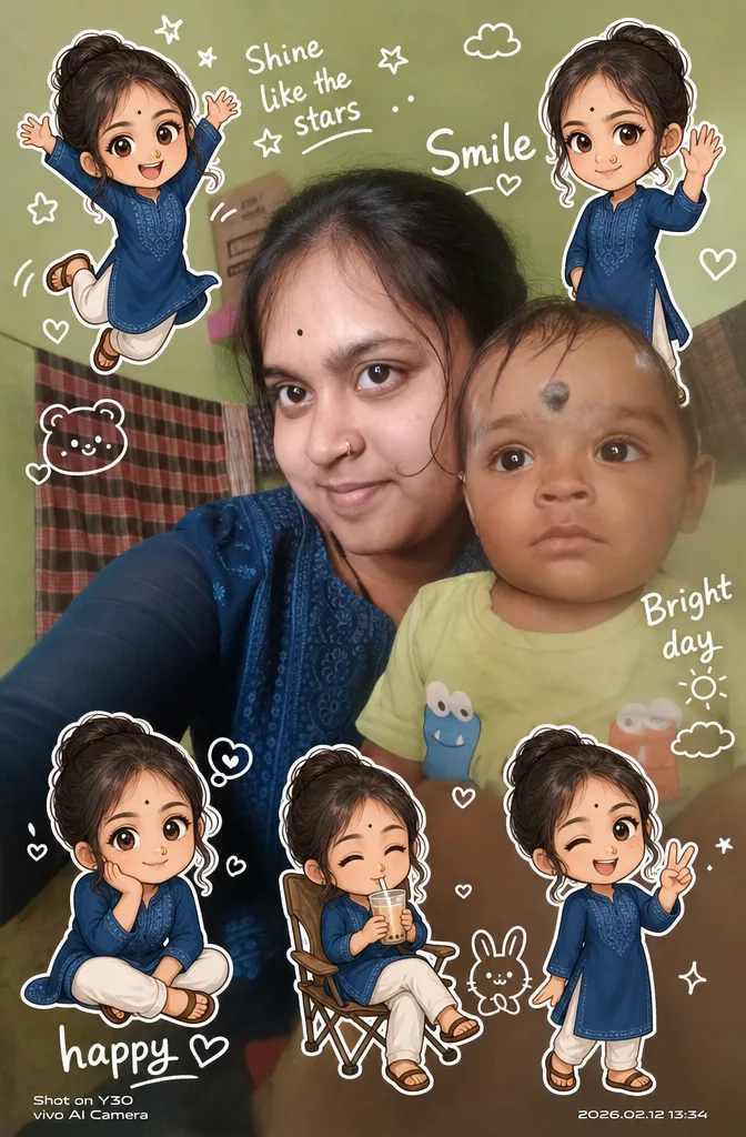 Image to Image Generator · Sticker · Chibi Clone Photo Stickers