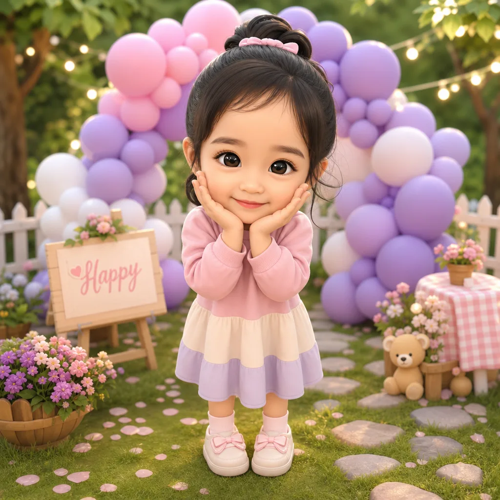 Image to Image Generator · Chibi · Chibi 3D Miniature Diorama