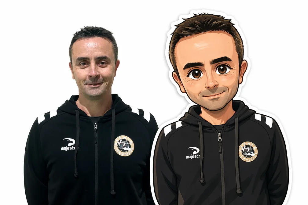 Image to Image Generator · Chibi · Real+Chibi Blend Sticker