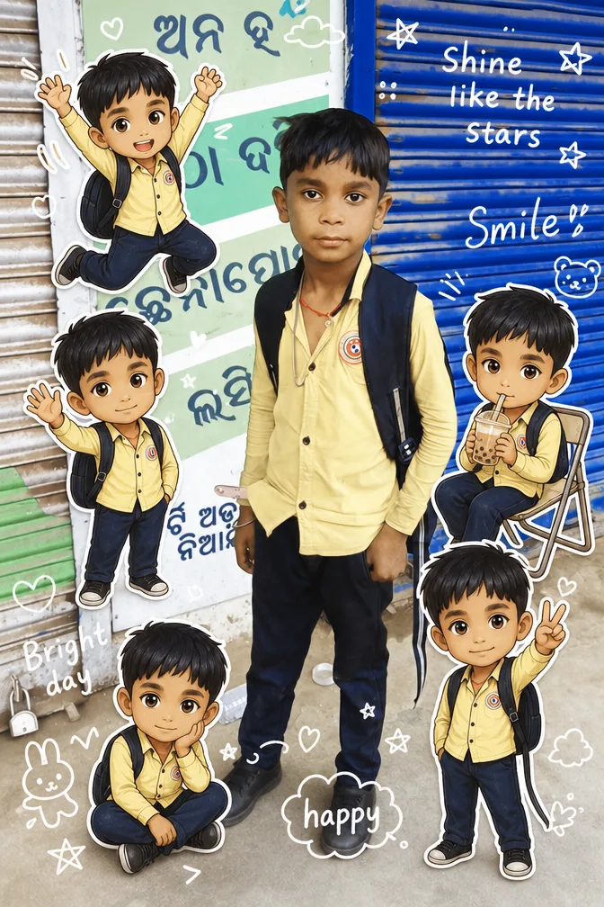 Image to Image Generator · Sticker · Chibi Clone Photo Stickers