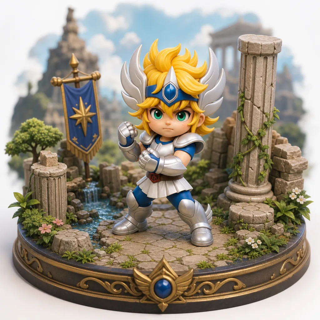 Image to Image Generator · Chibi · Chibi 3D Miniature Diorama