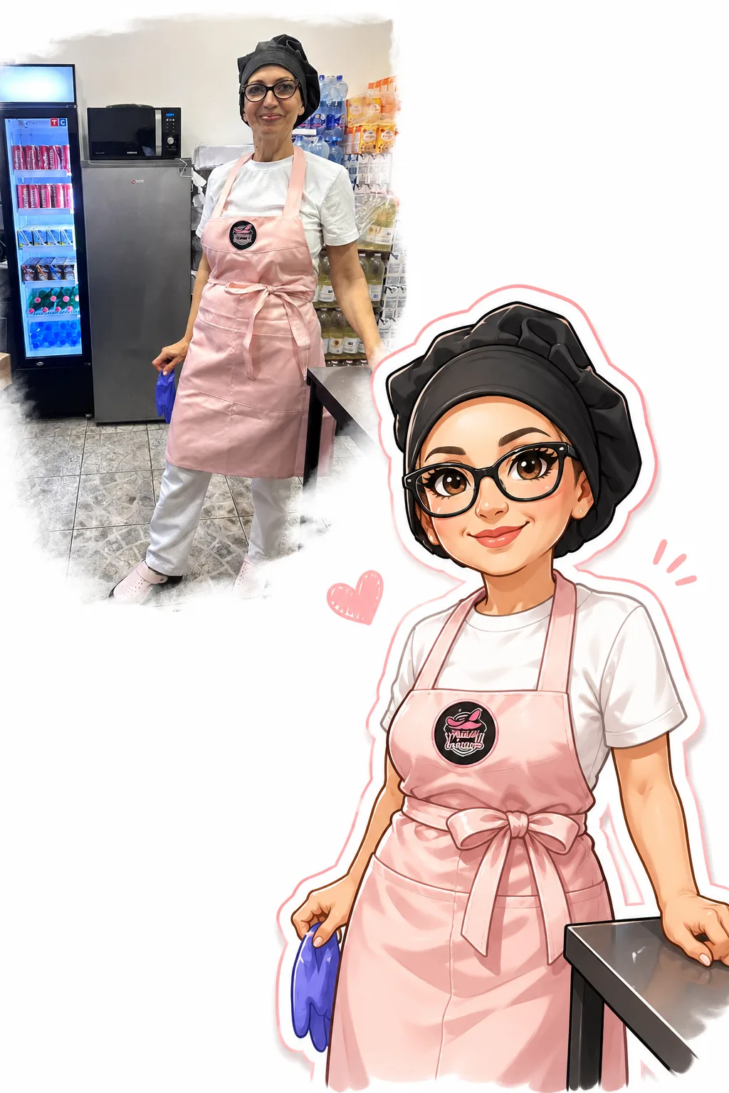 Image to Image Generator · Chibi · Real Person + Chibi Sticker