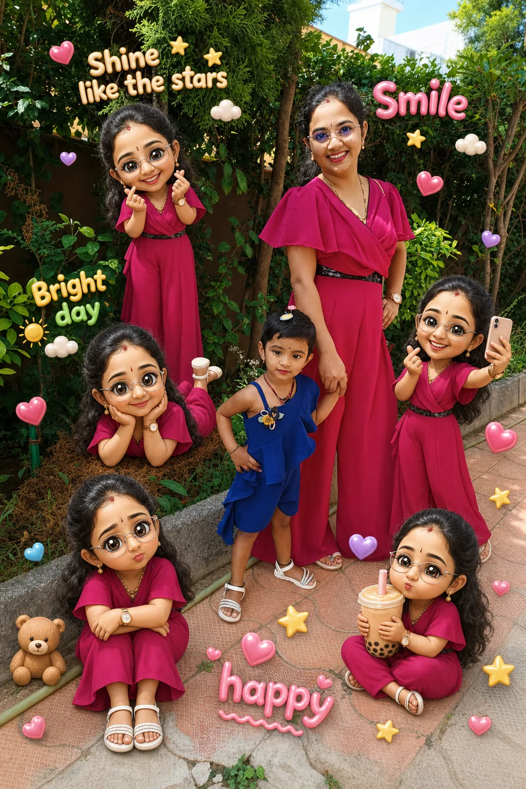Image to Image Generator · 3D · Chibi Clone Photo 3D