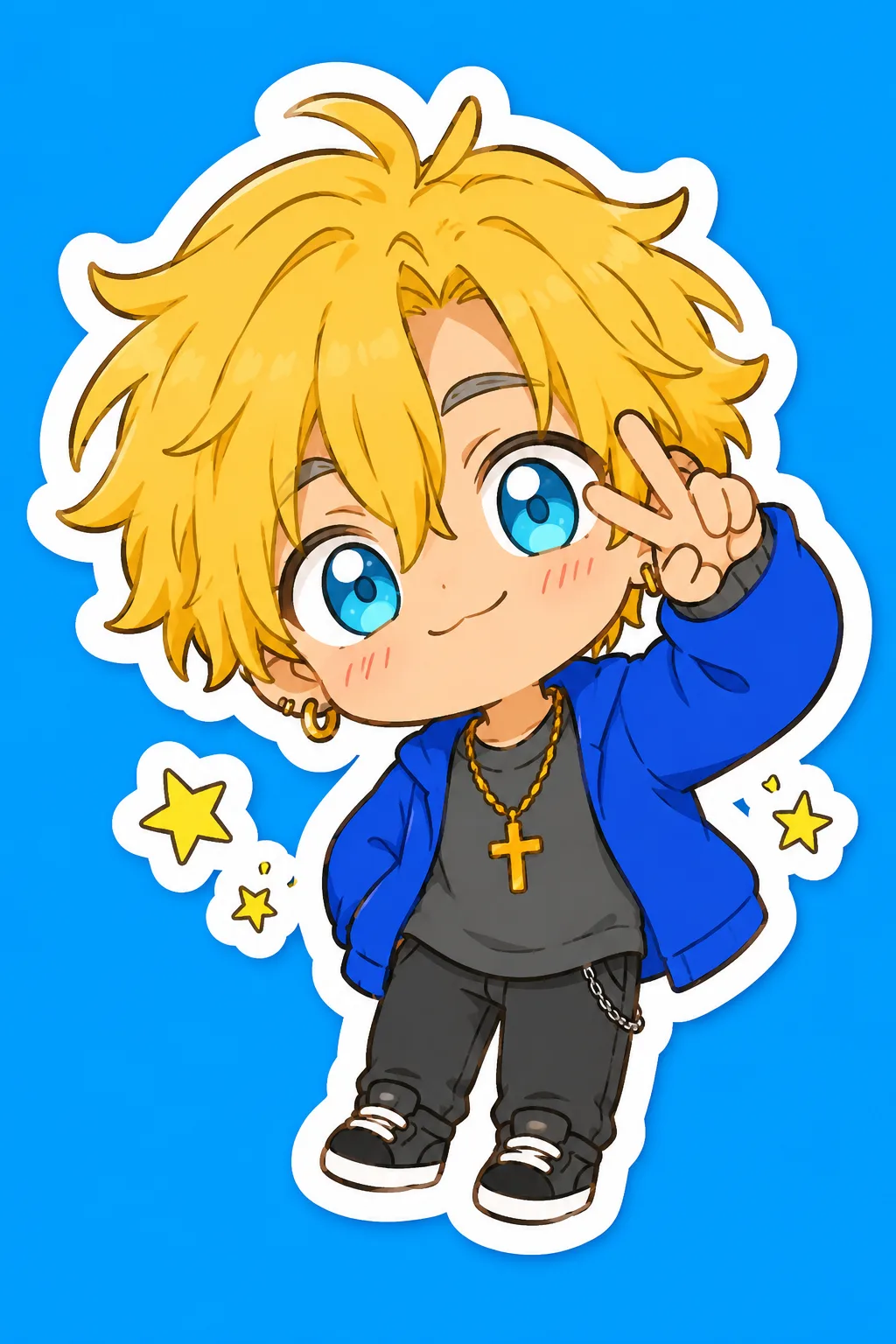 Image to Image Generator · Chibi · Chibi Handdrawn Sticker