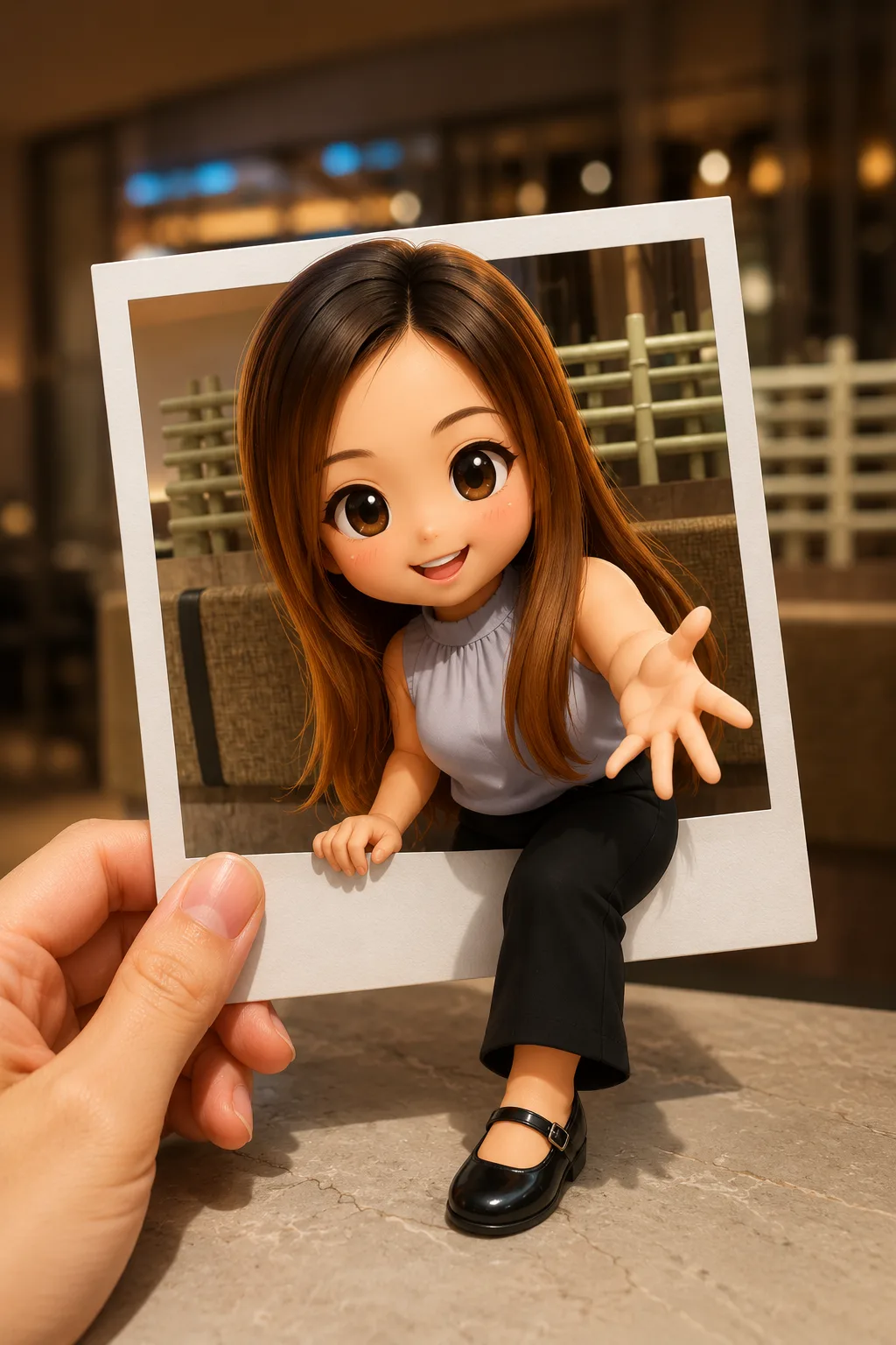 Image to Image Generator · Creative · Chibi Polaroid Breakout