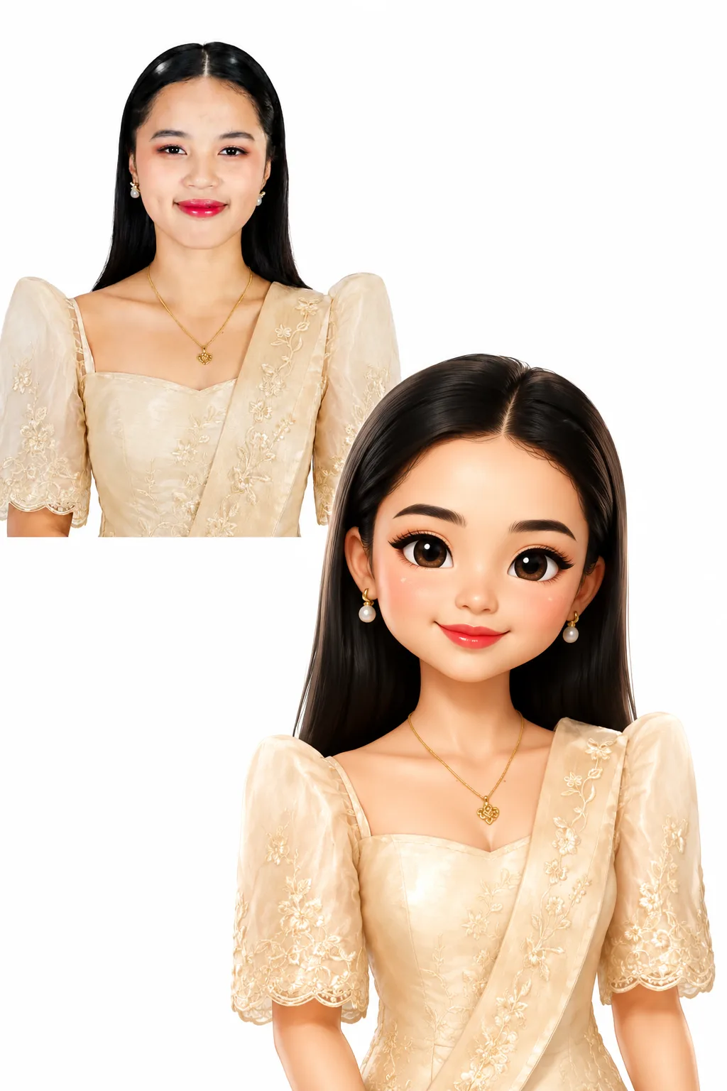 Image to Image Generator · Chibi · Real Person + 3D Chibi