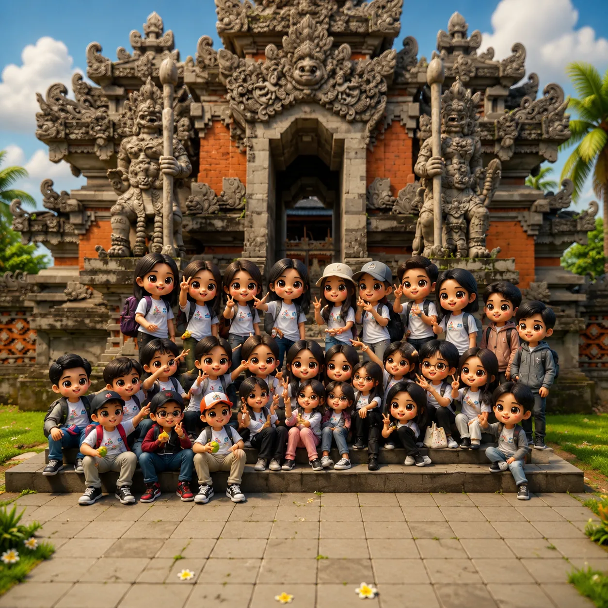 Image to Image Generator · Chibi · Chibi 3D Miniature Diorama