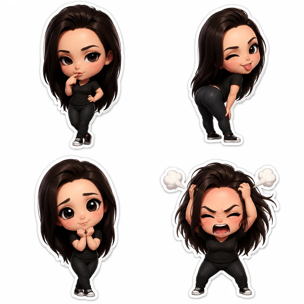 Image to Image Generator · Emoji · Chibi 3D Emoji Stickers