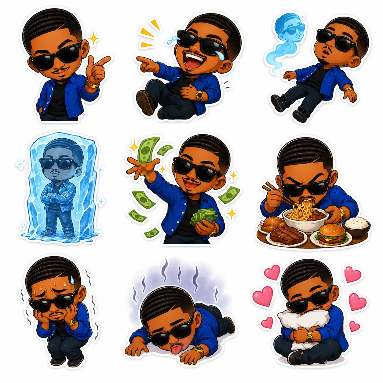 Image to Image Generator · Sticker · Emoji Collection: Set 1
