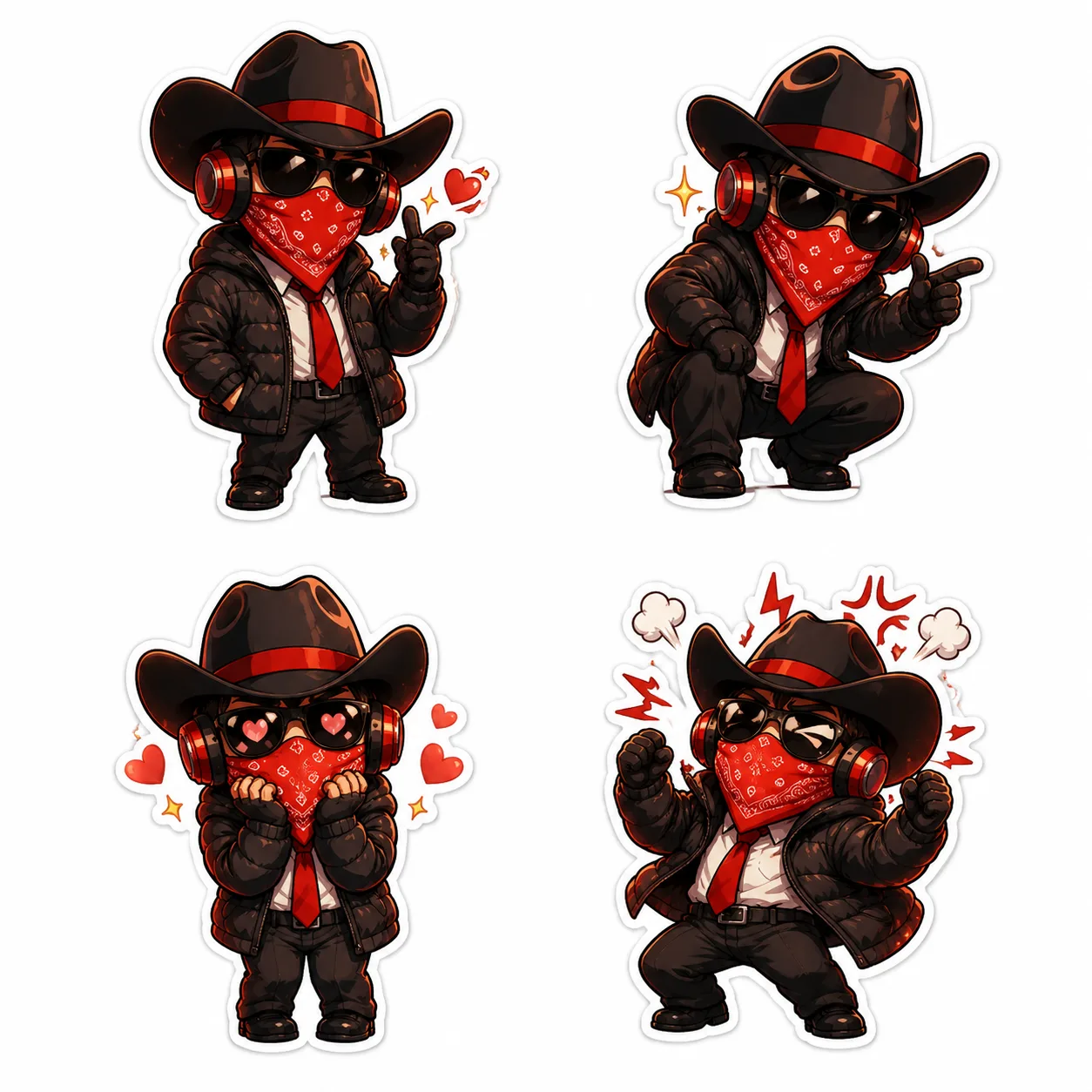 Générateur Image à Image · Emoji · Autocollants Emoji Chibi